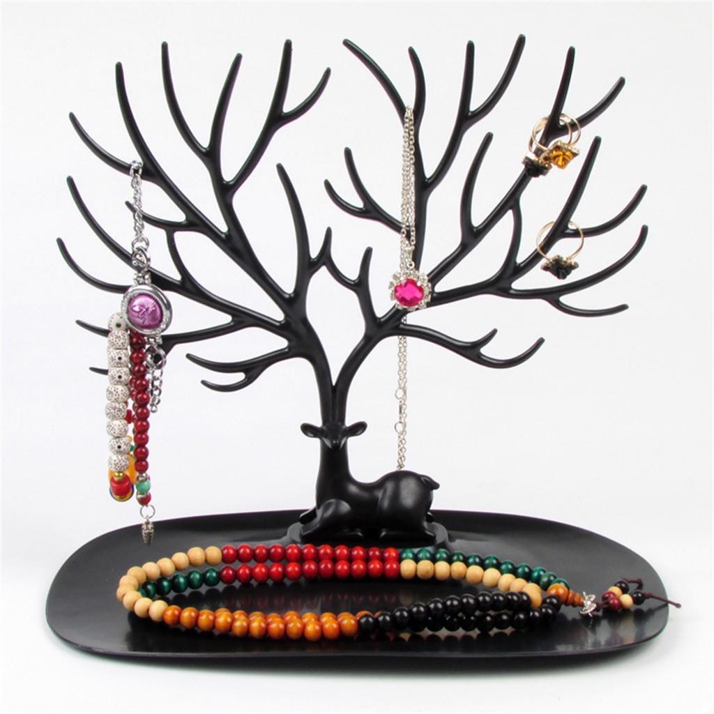 Creative Jewelry Organizer Display Earring Necklace Holder Ring Display Stand