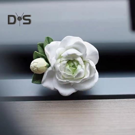 Jasmine Car Perfume Elegant Aromatherapy Easy Installation Car Aromatherapy for Inner Air Conditioned Air Outlet