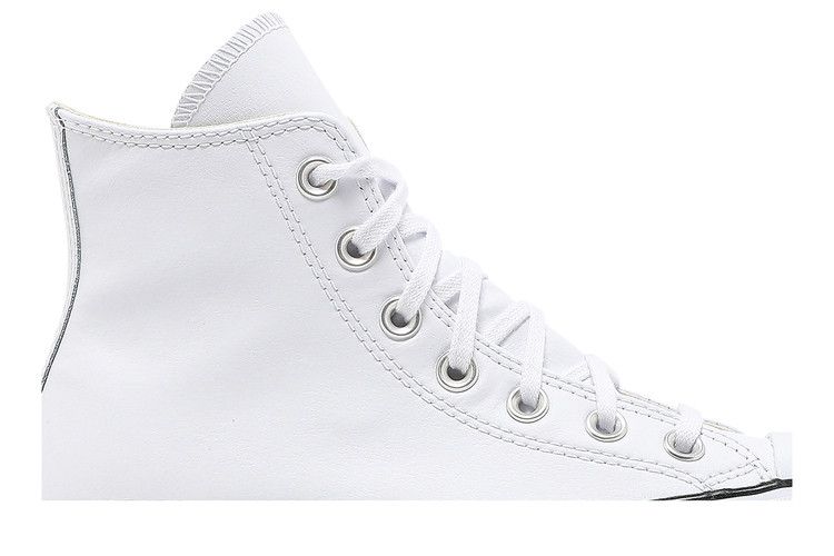 Женские кеды Converse Chuck Taylor All Star Lift Hi Белые (Женский) Белый/черный/белый