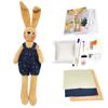 Набор для изготовления кукол для взрослых и детей, набор для шитья чучел животных своими руками, милая кукла-животное, подарок для девочек, набор для изготовления кукол своими руками. (Мальчик-кролик)