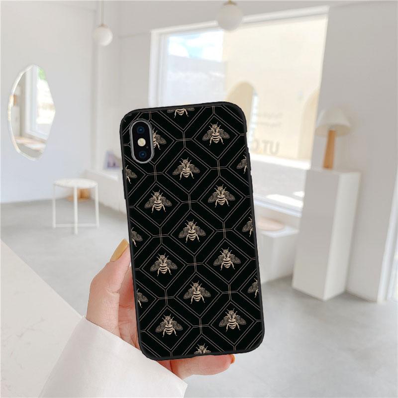 PP6 Художественные Пчелы Мультяшный Мягкий Чехол для Телефона для Samsung Galaxy S20 S21 S22 Ultra FE + Plus A21S A22 A24 A25 A26 A30 A30S A31