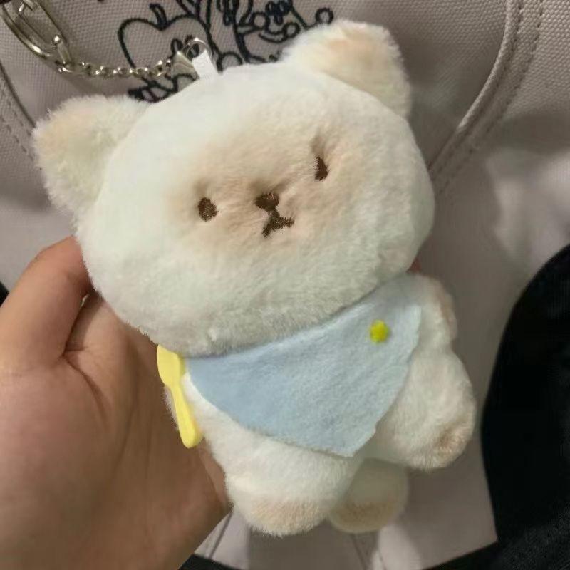 Cute Cat Adorable Plush Keychain For Girls Gift Featuring Pp Cotton And Playful Animal Design
