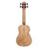 KALA U-Bass Ukulele Bass, Exotic Wood Series, Quilted Ash Body, Roundwound Strings, UBASS-QA-FS, Includes Gig Bag