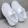 Soft Soled White Sports Shoes for Boys and Girls In Spring and Summer with Breathable Mesh Surface for Children