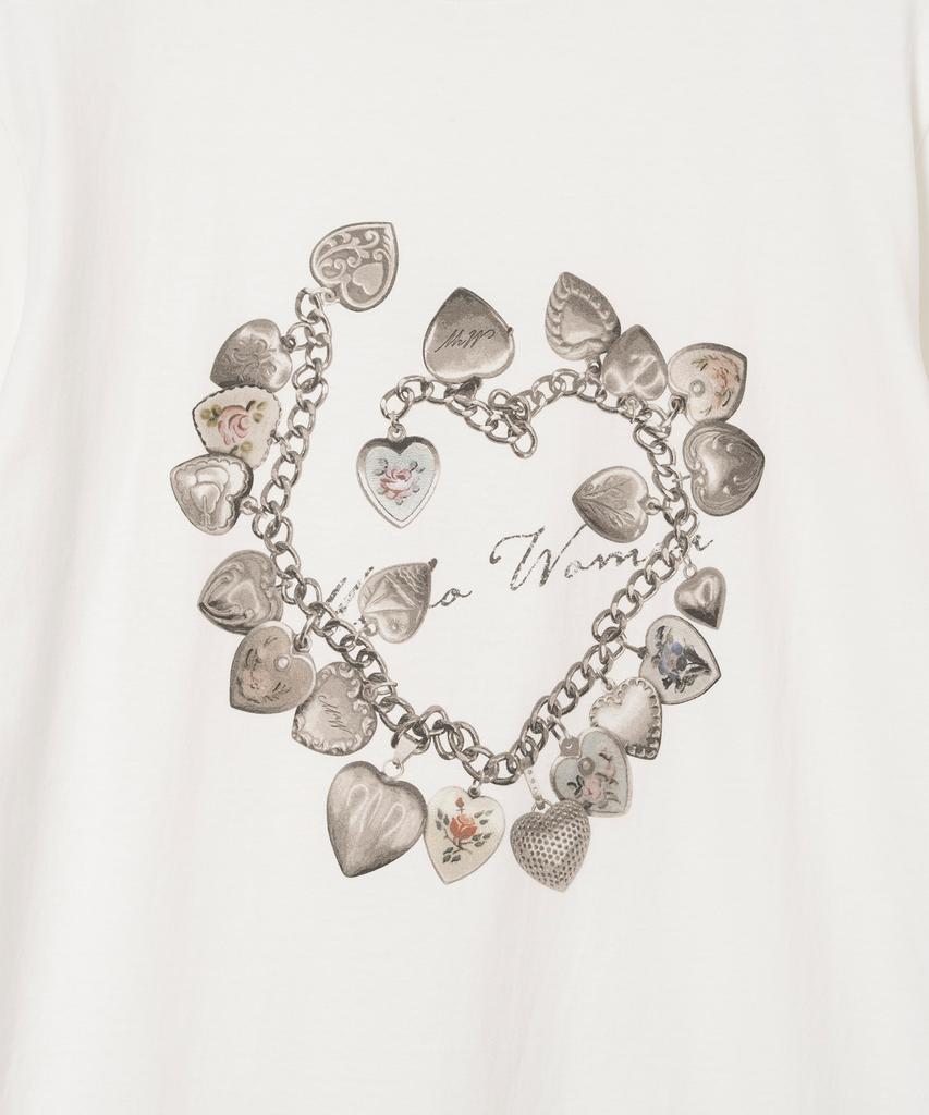 MILLO WOMEN Vintage Pendant T-Shirt [Ivory]