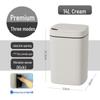Large Capacity Smart Induction Trash Can for Kitchen and Bathroom
