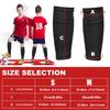 1Pair Kids Soccer Shin Guard Socks Breathable Calf Shin Guard Covers Shin Guard Holders Soccer Socks With Pockets