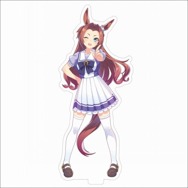 Япония красивая дербиль 15 см персонажи мультфильмов акриловая двухсторонняя подставка модель каваи милая офисная декоративная панель постоянные поклонники записи