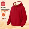 MINISO Men's Plush Hooded Sweatshirt