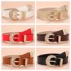 Ladies Belt Dot Diamond Gold Buckle Atmospheric Jeans Decorative Belt