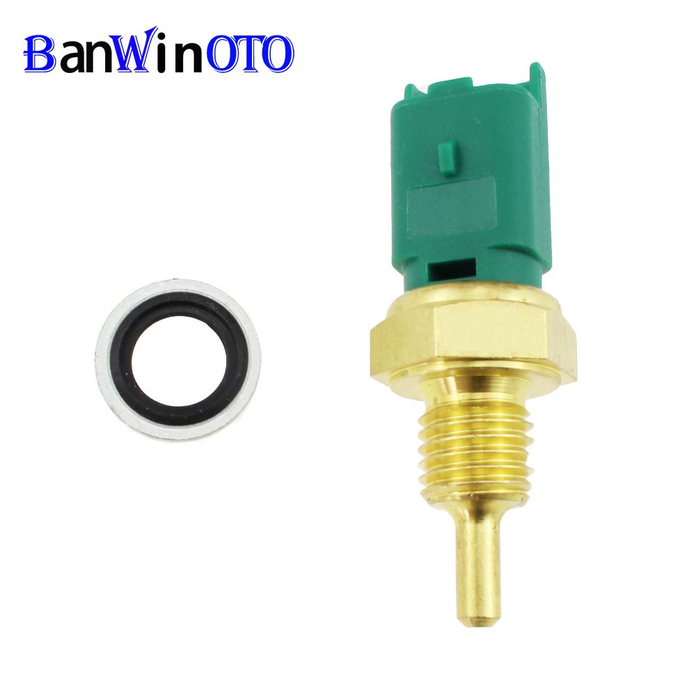 96368023 Car Water Coolant Temperature Sensor fit for Citreon C3 C5 Peugeot 206 406 307 Renault Fiat Toyota 1338.88 96367771780 Coolant Temperature 4