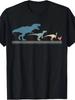 Men'S Retro Dinosaur Chicken Evolution Graphic T-Shirt - 100% Relaxed Fit Casual Tee with Vibrant Di