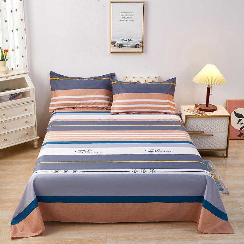 Комплект простыней из 4 предметов «Галактика», хлопковая простыня с изображением созвездия, простыня на резинке с изображением небесного космоса, звездного неба и астрологии, темно-синяя, двойная