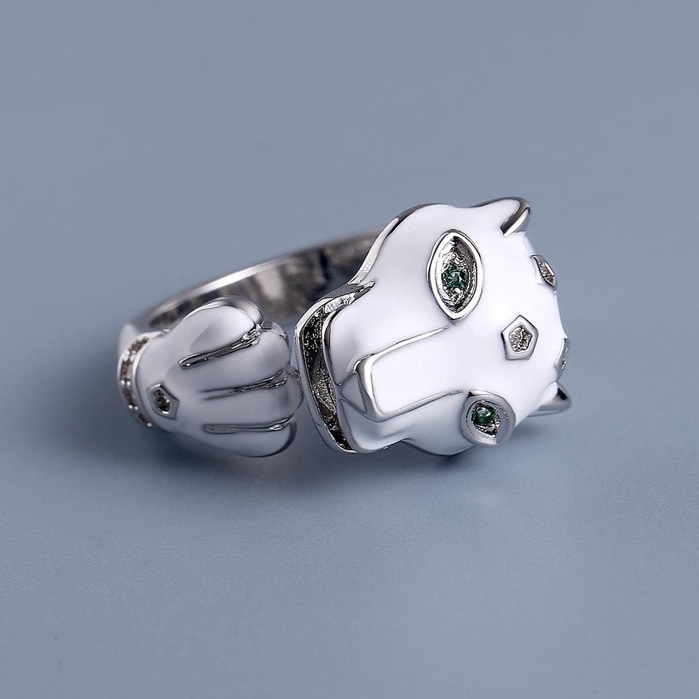 Мужское кольцо, внушительное ювелирное изделие с головой льва, эмалированное кольцо ручной работы, модное ювелирное изделие в стиле панк, кольцо с животным, мужское кольцо, рождественский подарок, ювелирные изделия для вечеринки