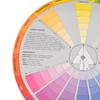 Tattoo Color Wheel Paper Card Color Learning Guide Nail Pigment Selector Card