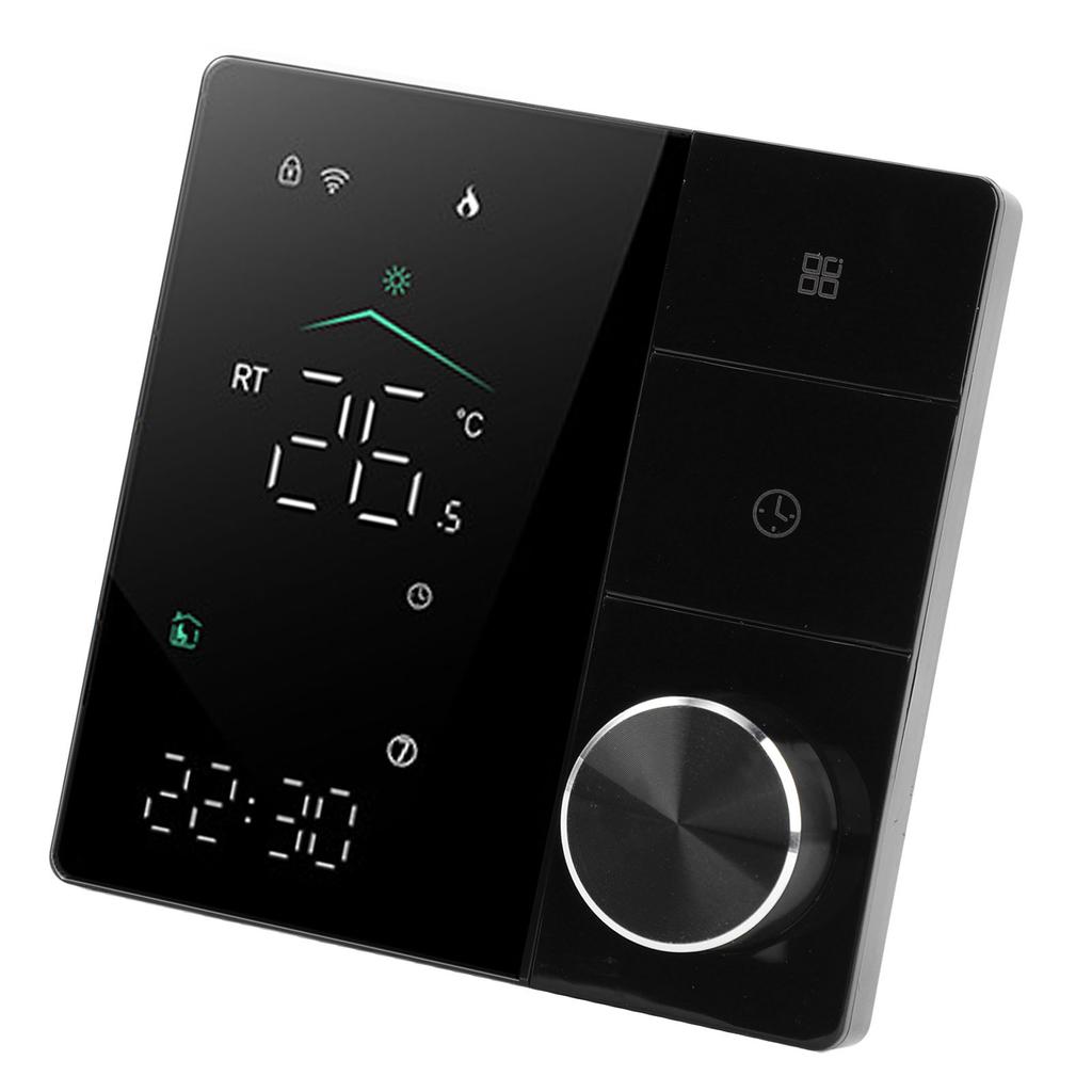 АС95?240 В интеллектуальный термостат Wi-Fi программируемая емкостная сенсорная кнопка голосовое управление через приложение Home