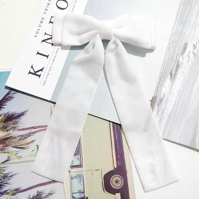 Винтажные бархатные заколки-банты для волос для женщин и девочек, свадебные длинные ленты, корейские заколки для волос, аксессуары для волос