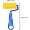 4pcs DIY Art Painted Sponge Brushes Childrens Early Educational Graffiti Painting Supplies (Yellow) - DD01