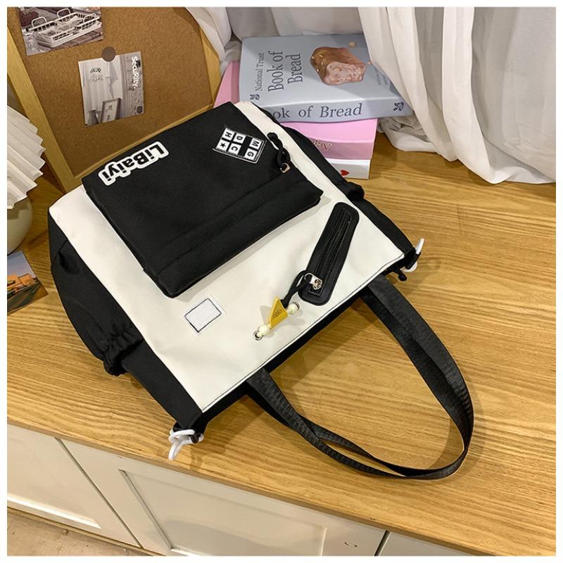 Школьный рюкзак новый, высокой стоимости, в студенческом стиле, свежий и милый, косметичка, для учеников средней школы, легкий, большой вместимости