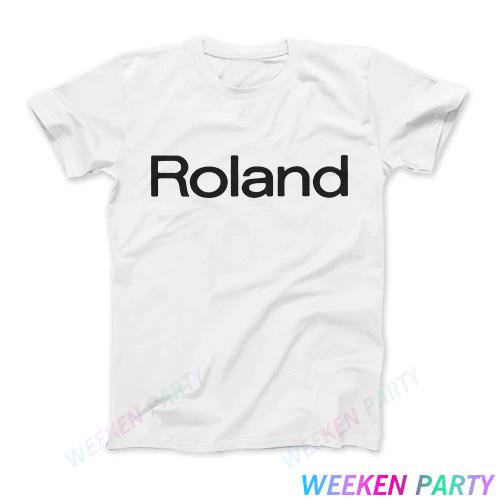 Футболки 2025 года хорошо продаются летом Пианино, Электробарабаны, Электрогитара, Американская футболка из нейтрального хлопка с круглым вырезом