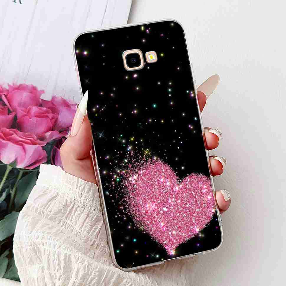 For Samsung Galaxy J4+ SM-J415F Case Luxury Butterfly Flowers Soft Silicone TPU Cover For Samsung J4+ J4 Plus Phone Shell Capa