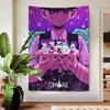 Классическая Хоррор Видеоигра Omori Красочный Гобелен Настенное Панно Хиппи Цветочные Настенные Ковры Декор Комнаты в Общежитии Настенное Искусство Декор
