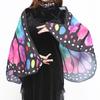 Cosplay Accessory Festival Rave Dress Cloak Butterfly Wings Shawl Butterfly Costume Butterfly Scarf