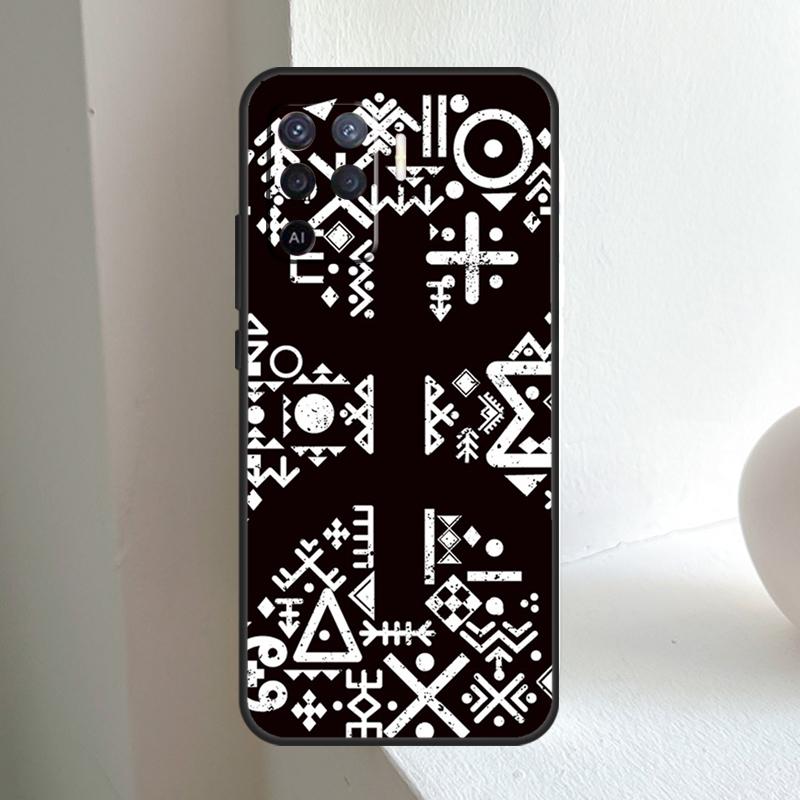 Флаг берберов амазигов для OPPO A96 A76 A16 A5 A6 Pro A15 A17 A57 A18 A38 A58 A78 A98 A54 A74 A94 A40 A60 A80 Чехол