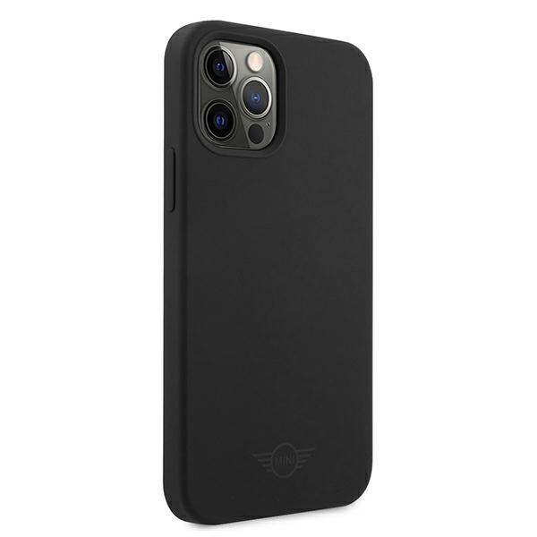 Etui do iPhone 12 Pro Max Mini Twarde Silicone Czarne
