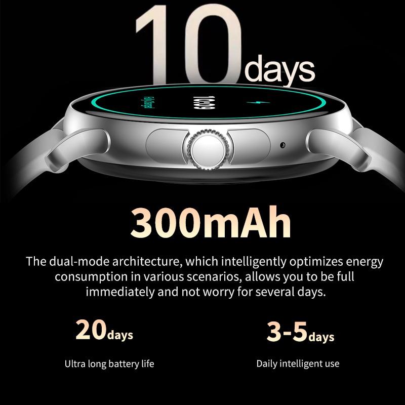 Bluetooth Call Smart Watch Women 1.43inch Amloed Watches Men Sports Fitness Tracker Heart Rate Smartwatch For Android IOS