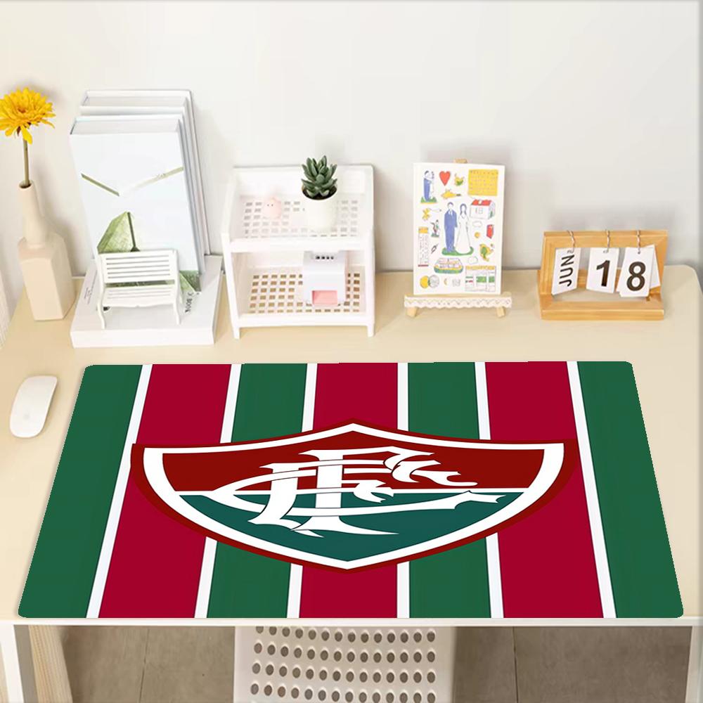 Fluminense FC Theme Mouse Pad, Non Slip Rubber Base, Multifunctional Office & Home Decor, Perfect for Workspace Personalization.
