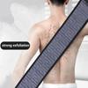 Двусторонняя мочалка для спины с ручкой Удлиненная Отшелушивающая мочалка для тела Расширенная Прочная лента для растирания спины Универсальная