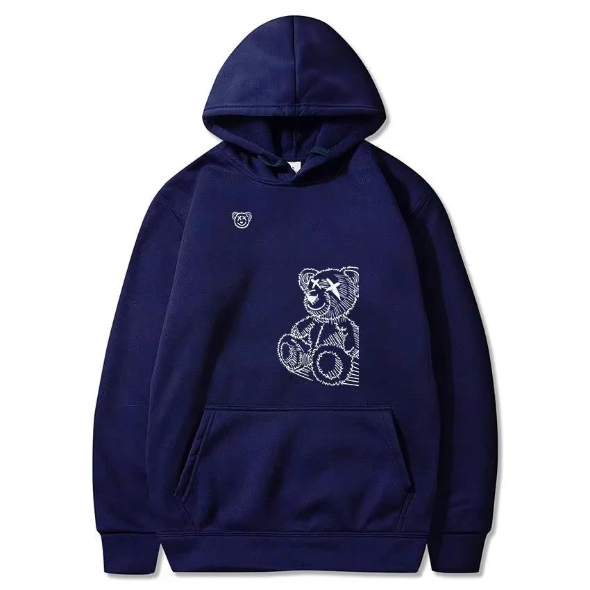 Мужская и женская весенняя толстовка с капюшоном, спортивная, повседневная, однотонная, с принтом, модный тренд, для отдыха, весенне-осенний стиль