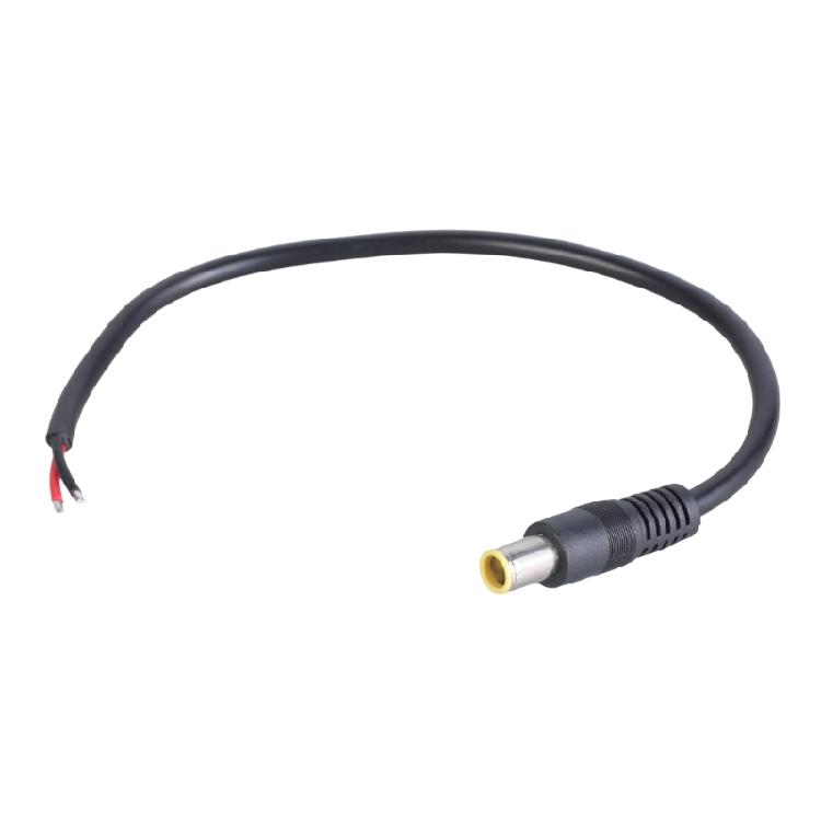Flexible DC7.9x5.5mm Power Pigtail Cable DC7909 7.9x5.5mm Male Connectors to Open Wire Cable for Solar Power Systems