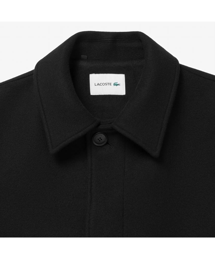 Lacoste Men'S Wool Cashmere Balmacaan Coat Bh512E-55N 031