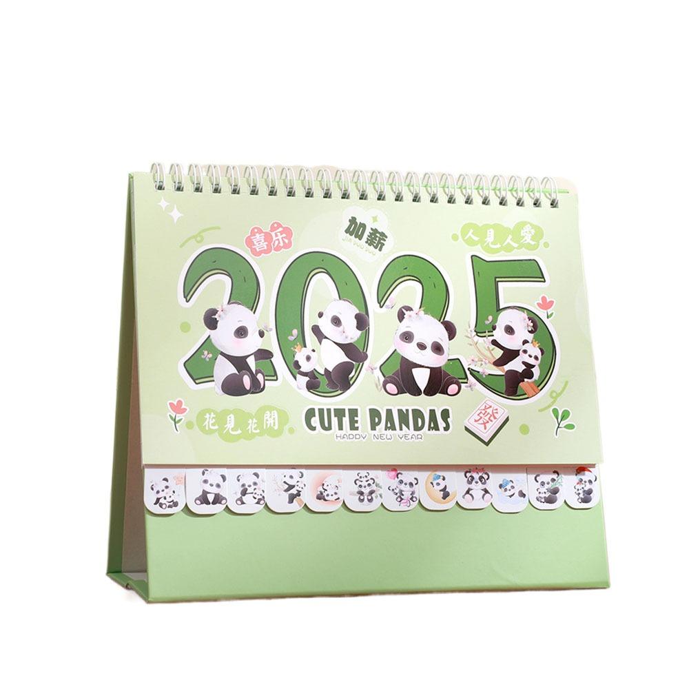 Настольный календарь-флип на 2025 год, ежедневный, месячный, настольный календарь для студента