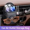 with Hook Car Storage Bag Hanging Leather Organizer Box Vent Dashboard Tidy  Vehicles