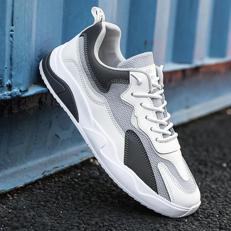 Spring and Autumn Men's Shoes Summer Breathable Thin Deodorant Mesh Shoes Versatile Flat Shoes Sports Casual Shoes