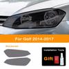 Высокое разрешение для Volkswagen VW Golf 7 8 MK7 2014-2025 Автомобильная фара черная защитная пленка задний фонарь прозрачная наклейка TPU