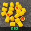 10/20/30/50/100Pcs TPMS Tire Valve Caps with Rubber Seal Plastic Wheel Caps Covers for TPMS Nipple Caps Car Tyre Accessories