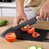 Силиконовый кухонный набор из 19 предметов с ножами и акриловой подставкой