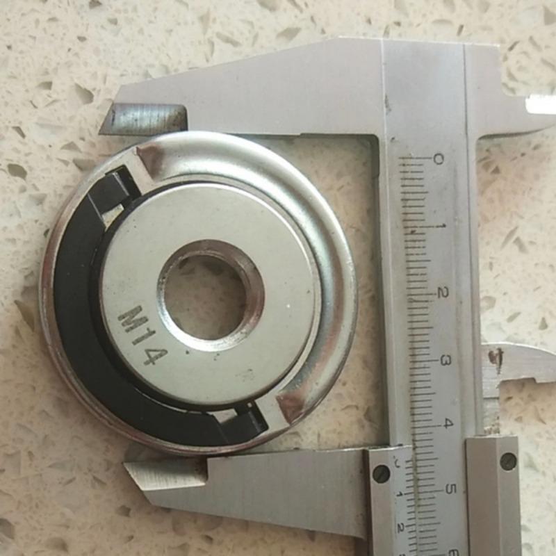 1PC Angle Grinder M14 Thread Inner Outer Flange Nut Set Quick Release Nut Power Replacement For Bosch Metabo Release Change Angle Grinder Accessories