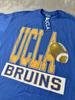 Винтажная футболка UCLA Bruins 90-х годов DEADSTOCK Мужская 2XL Синяя футболка по американскому футболу Унисекс
