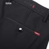 Romon Men's Anti-Wrinkle Ice Silk Straight-Leg Business Casual Pants