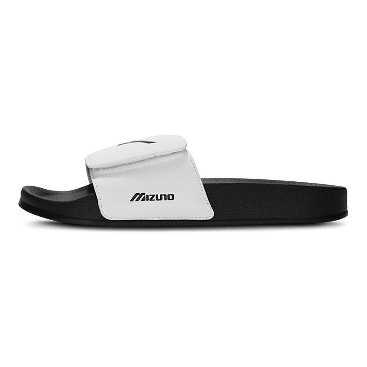 Mizuno Шлепанцы-слайдеры Унисекс Черный Белый D1GH242001