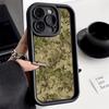 LZ6 камуфляжный силиконовый чехол для iPhone 11 13 14 15 16 Pro Max 7 8 16 Plus 12 mini XS Max XR противоударный чехол на заднюю панель