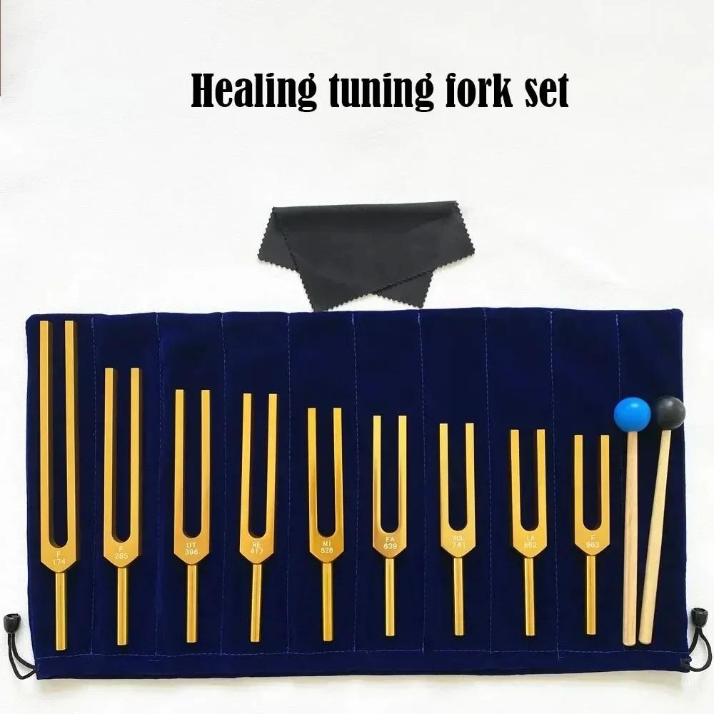 Tuning Fork Sound Healing Chakras Therapy Tuning Fork Musical Instrument Percussion Meditation Yoga Accessories