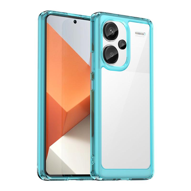 Для Redmi Note 13 Pro Plus Чехол Note 13 Pro+ Чехол 6,67 дюйма Цветной мягкий силиконовый прозрачный бампер для Note 13 Pro Plus