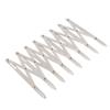 Expanding Sewing Gauge Aluminum 8 Heads Button Guide Equal Space Divider Sewing Tool for Buttons Ple