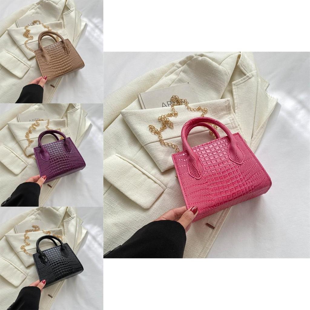 Chic And Trendy Small Square Handbag Casual Crossbody Bag With Unique Design For Everyday Use